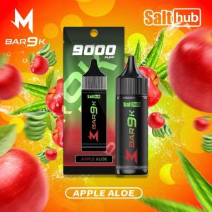 [PODDIS]Marbo Bar 9K Disposable - Apple Aloe แอปเปิ้ล ว่านหาง 9000Puffs 14ML Nic3`0mAh ชาร์จได้ ไม่มีสายคล้องคอ