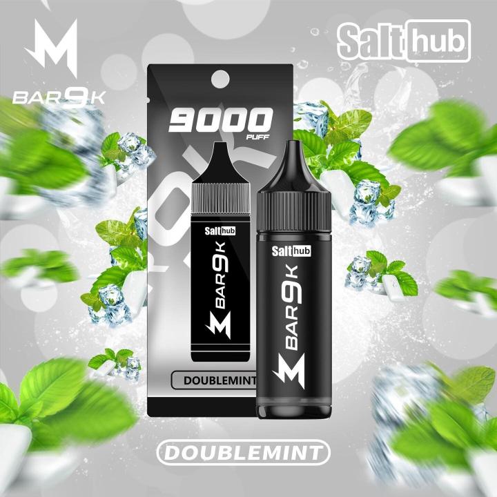 [PODDIS]Marbo Bar 9K Disposable - Double Mint แตงโม 9000Puffs 14ML Nic3`0mAh ชาร์จได้ ไม่มีสายคล้องคอ