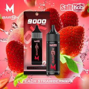 [PODDIS]Marbo Bar 9K Disposable - Peach Strawberry 9000Puffs 14ML Nic3`0mAh ชาร์จได้ ไม่มีสายคล้องคอ